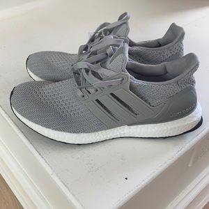 Ultra boost men’s size 9.5 grey brand new no box